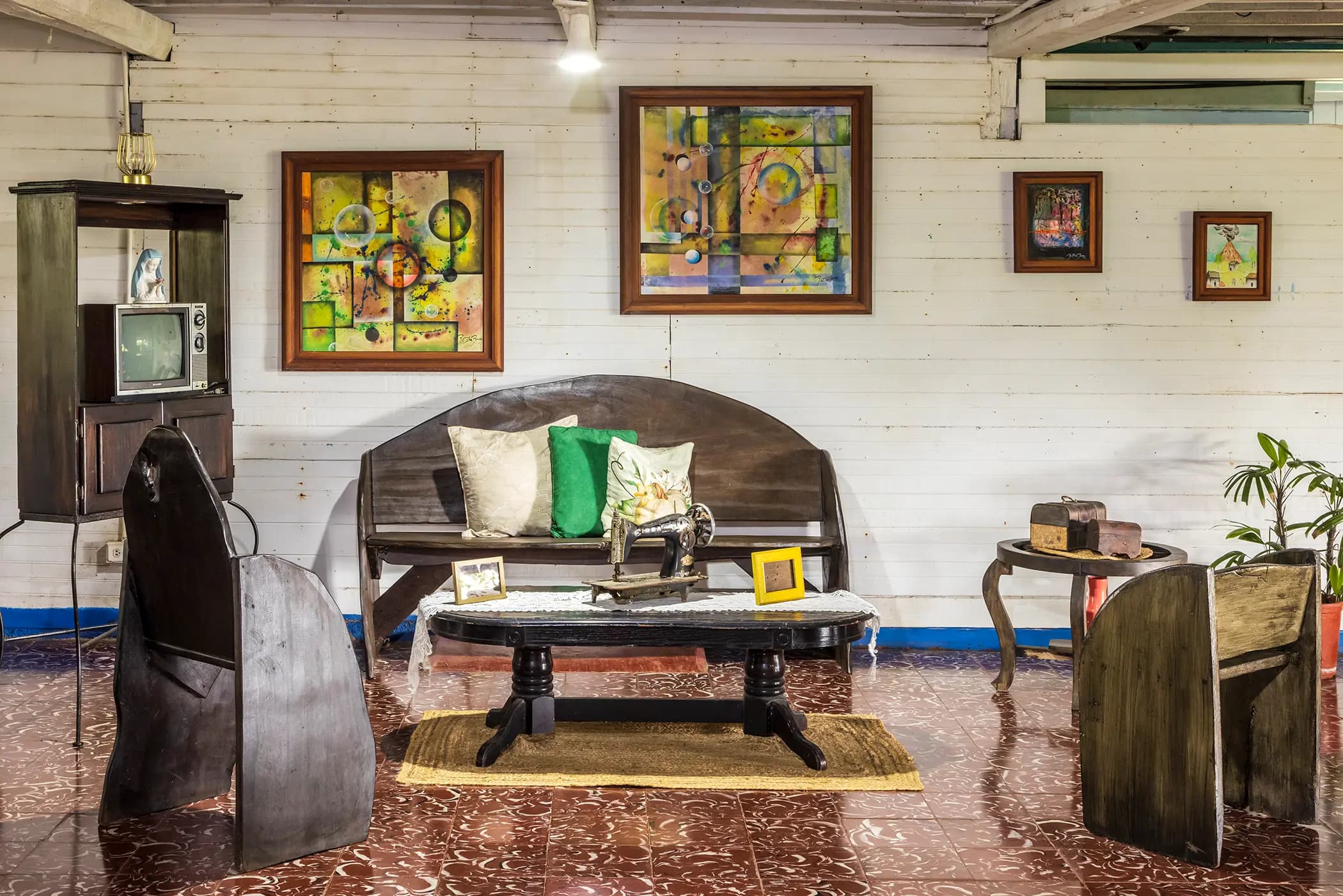 Rustic facilities at Casona Los Rodríguez